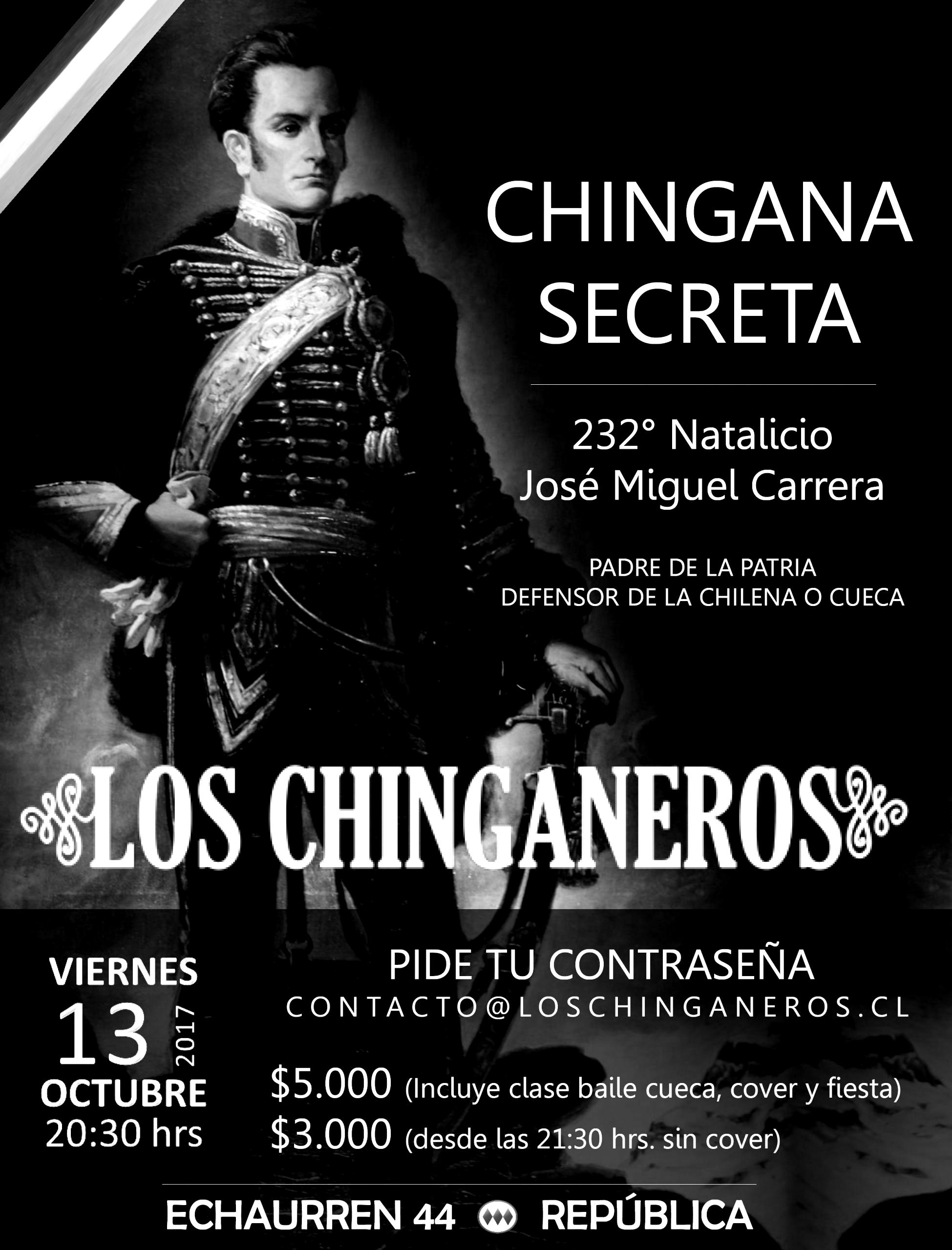 Los Chinganeros - Don José Miguel Carrera